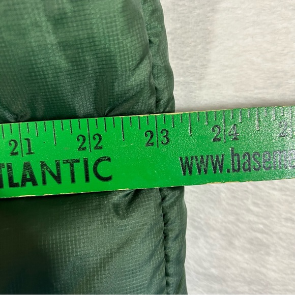 Tommy Hilfiger Puffy Vest Wool Blend Green Four Zip Xl - Picture 5 of 6